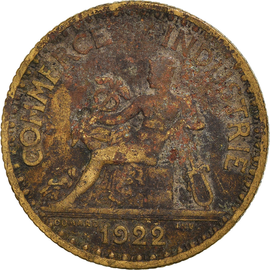 Moneta, Francja, Franc, 1922