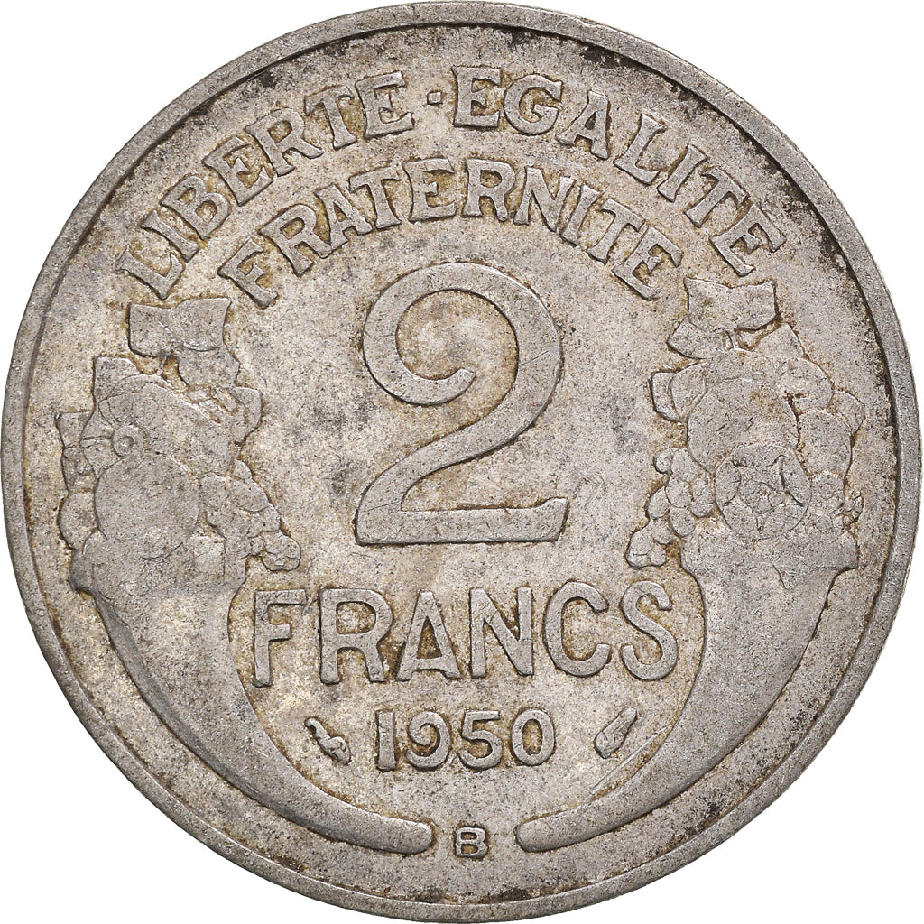 Coin, France, 2 Francs, 1950