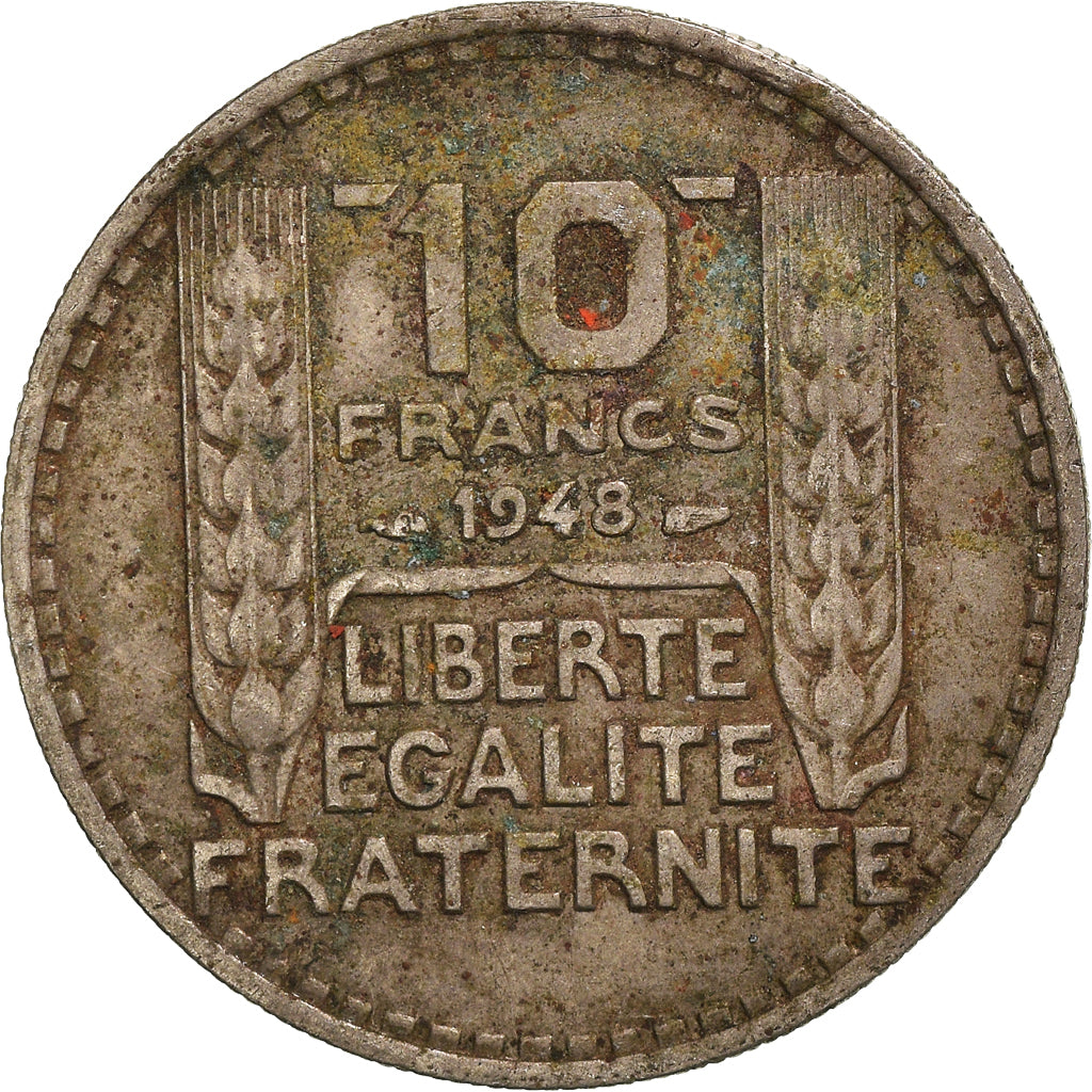Münze, Frankreich, 10 Francs, 1948
