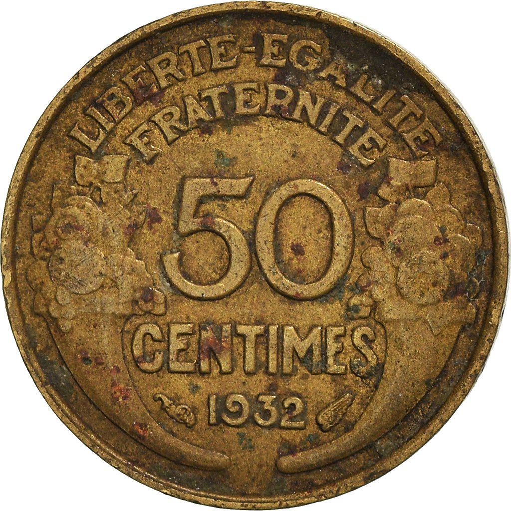 Moneta, Francia, 50 Centimes, 1932
