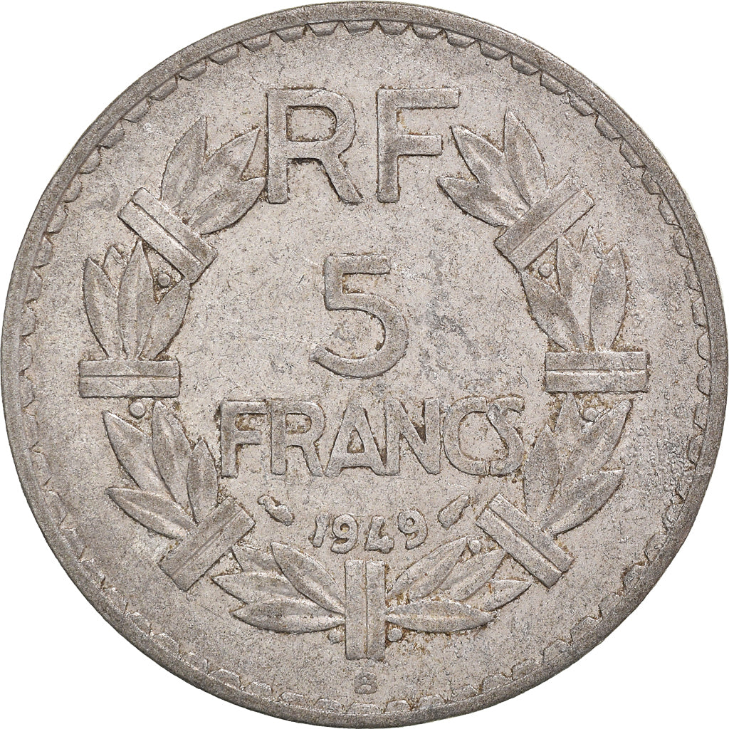 Coin, France, 5 Francs, 1949