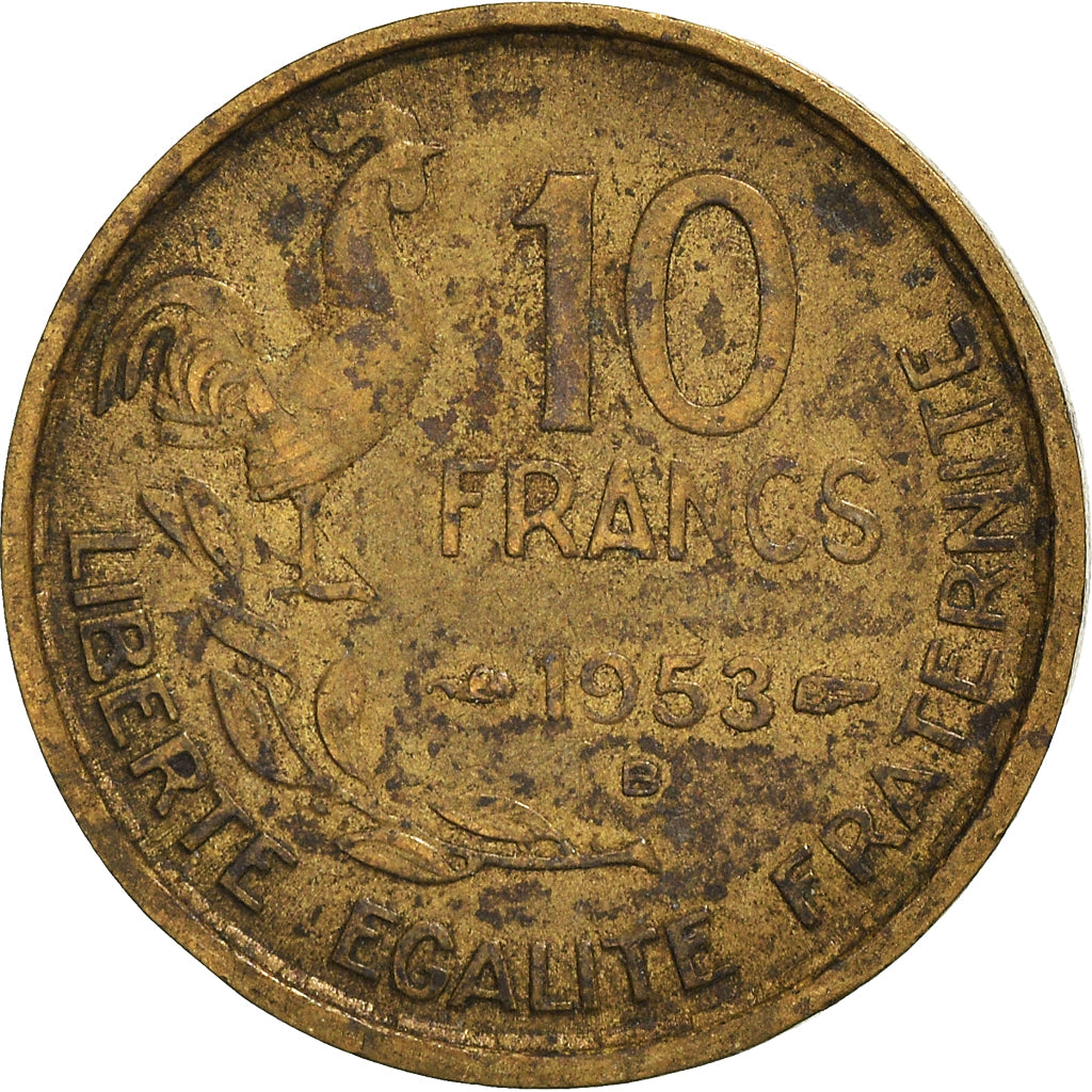 Münze, Frankreich, 10 Francs, 1953
