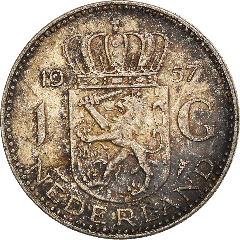 Monnaie, Pays-Bas, Gulden, 1957