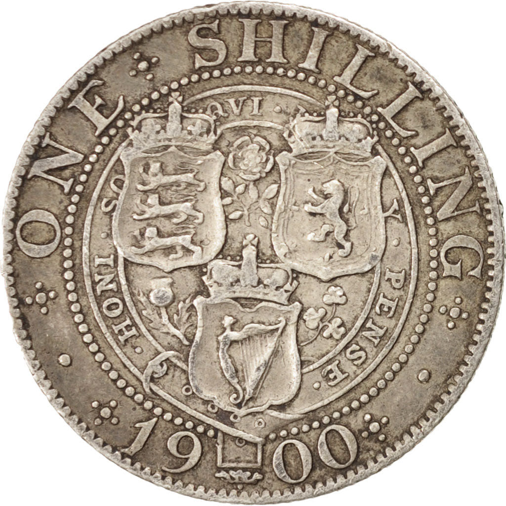 Coin, Great Britain, Victoria, Shilling, 1900, EF(40-45), Silver, KM:780