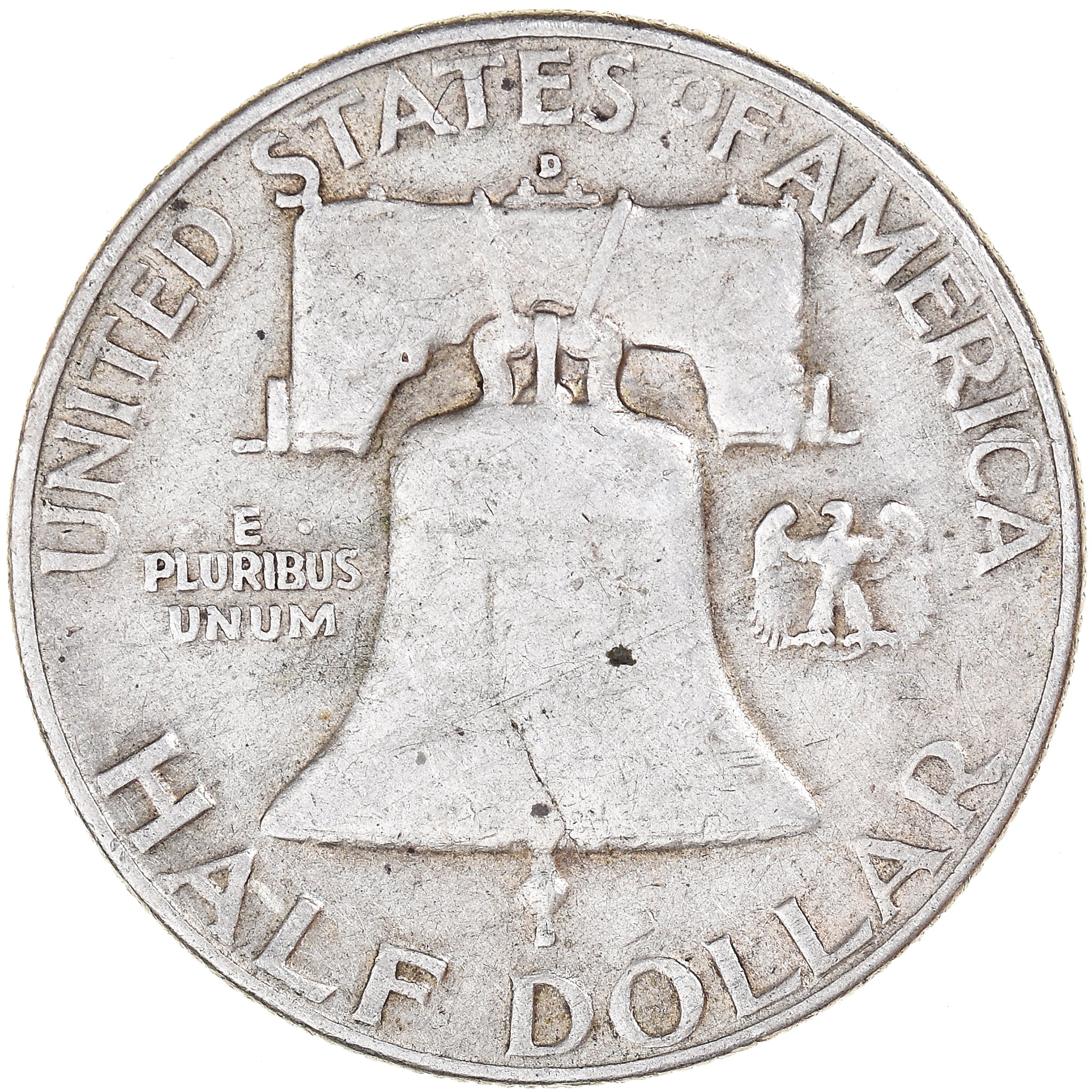 Coin, United States, Franklin Half Dollar, Half Dollar, 1953, U.S. Mint, Denver