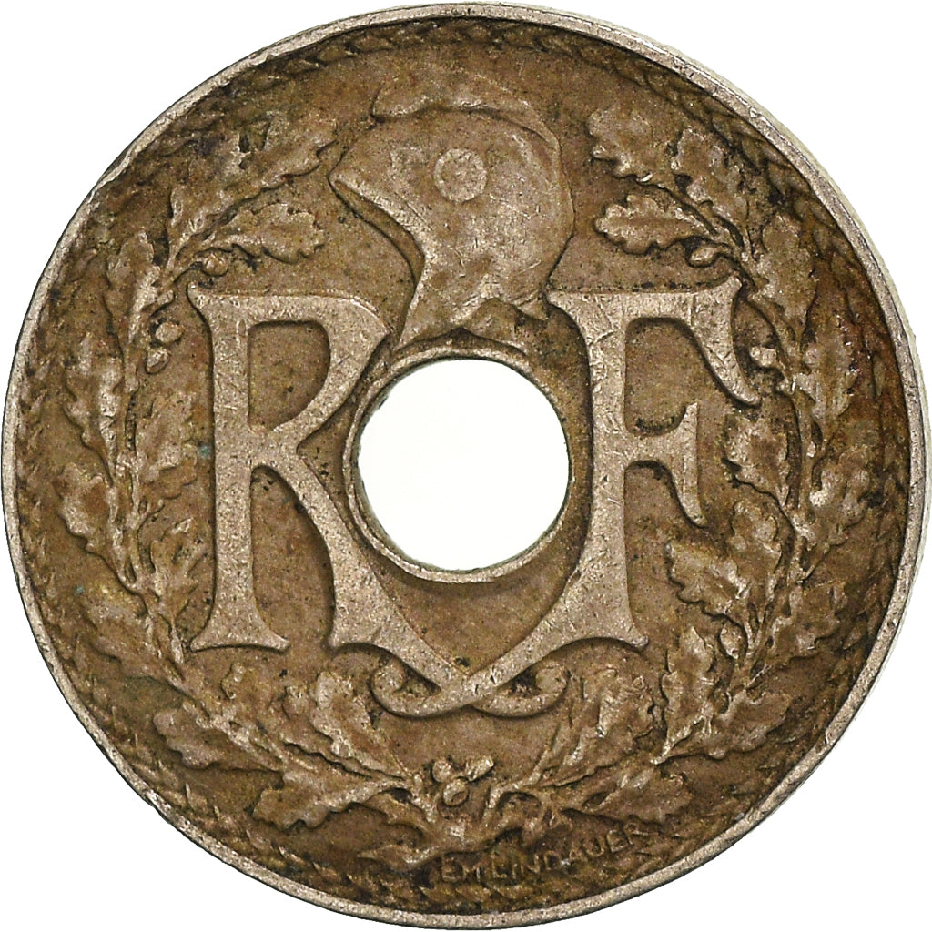 Moneta, Francia, 5 Centimes, 1934