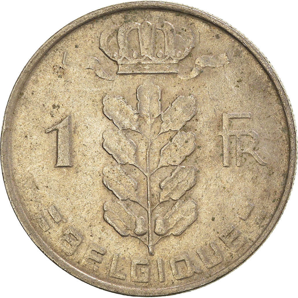 Monnaie, Belgique, Franc, 1967
