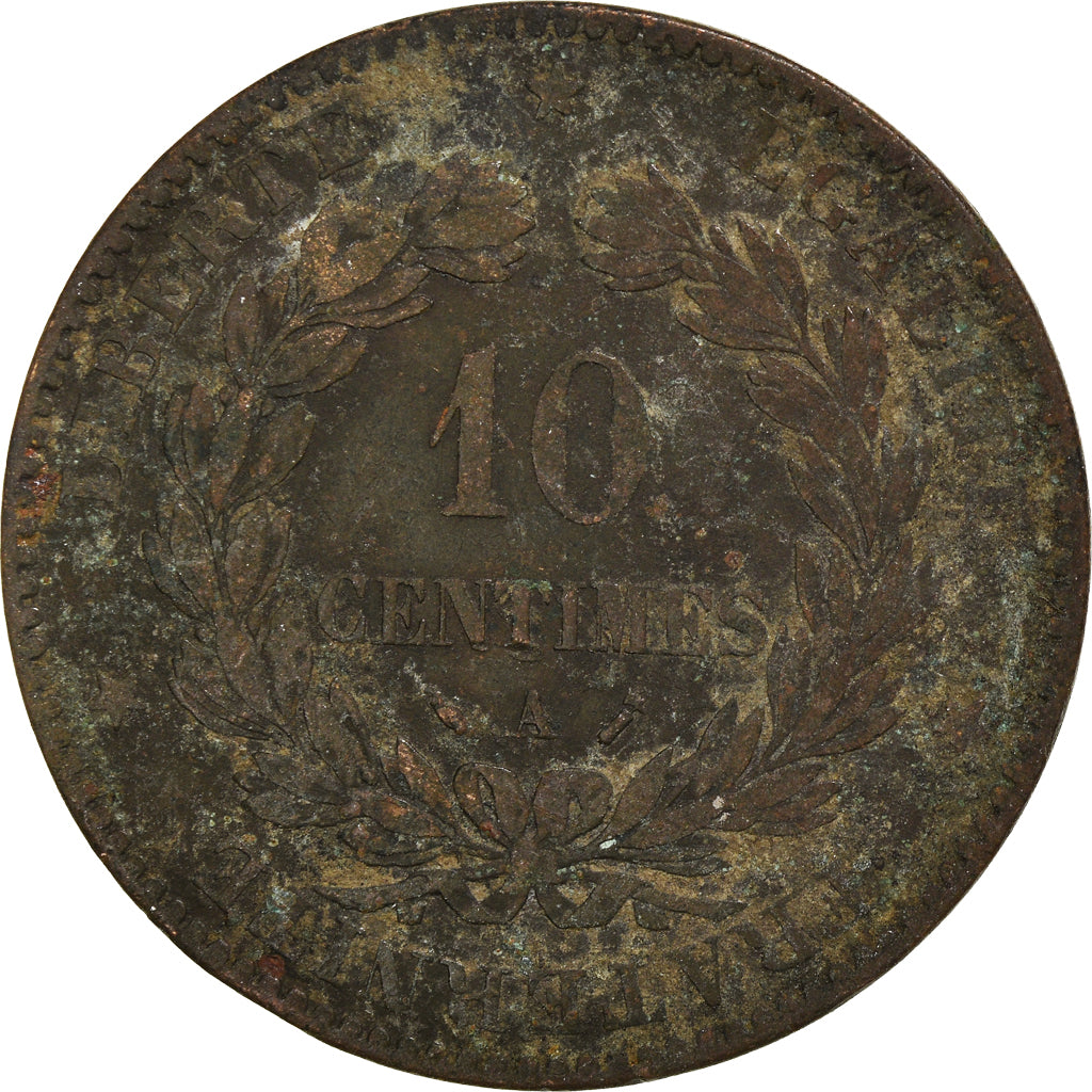 Moneta, Francia, 10 Centimes, 1895