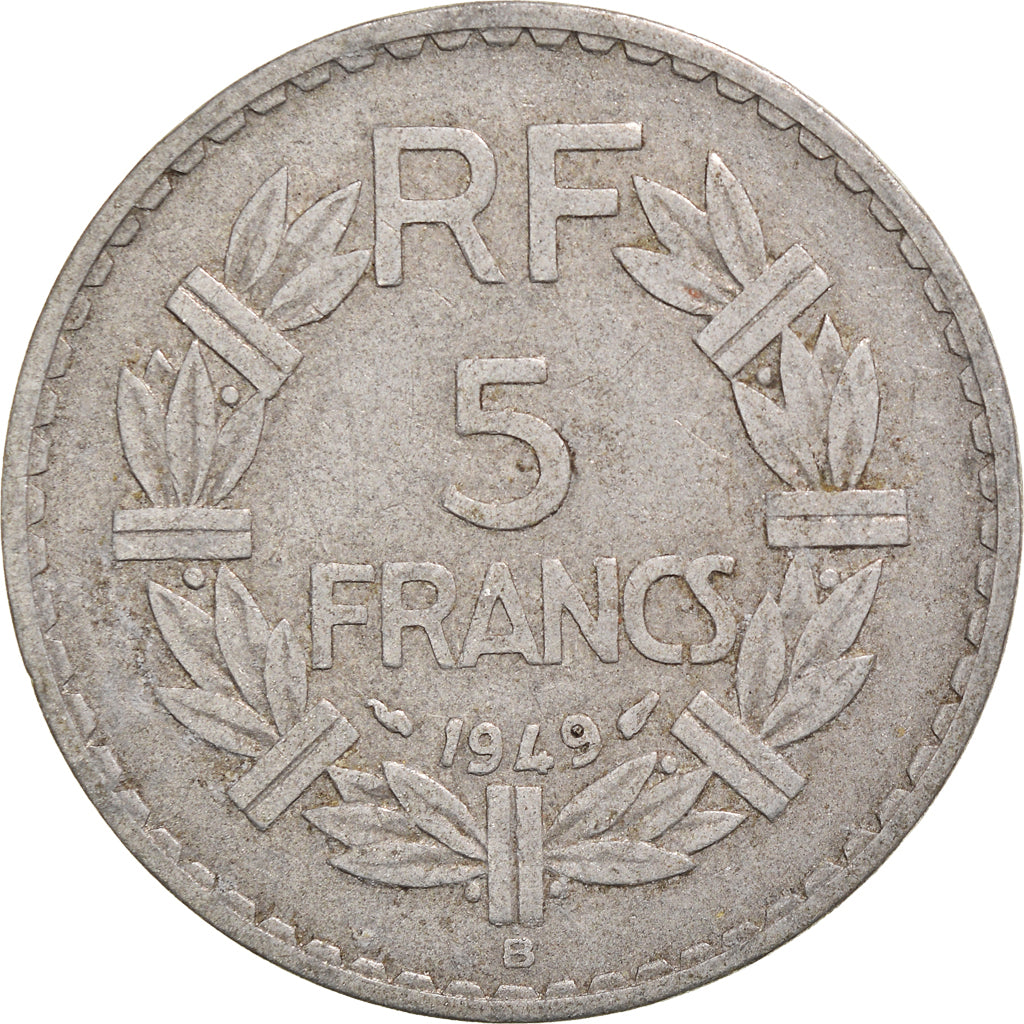 Coin, France, 5 Francs, 1949