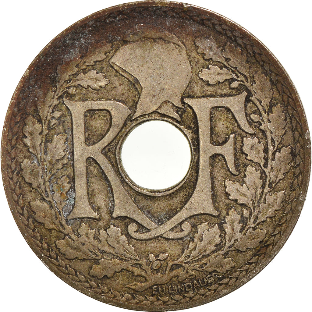 Munten, Frankrijk, 25 Centimes, 1919