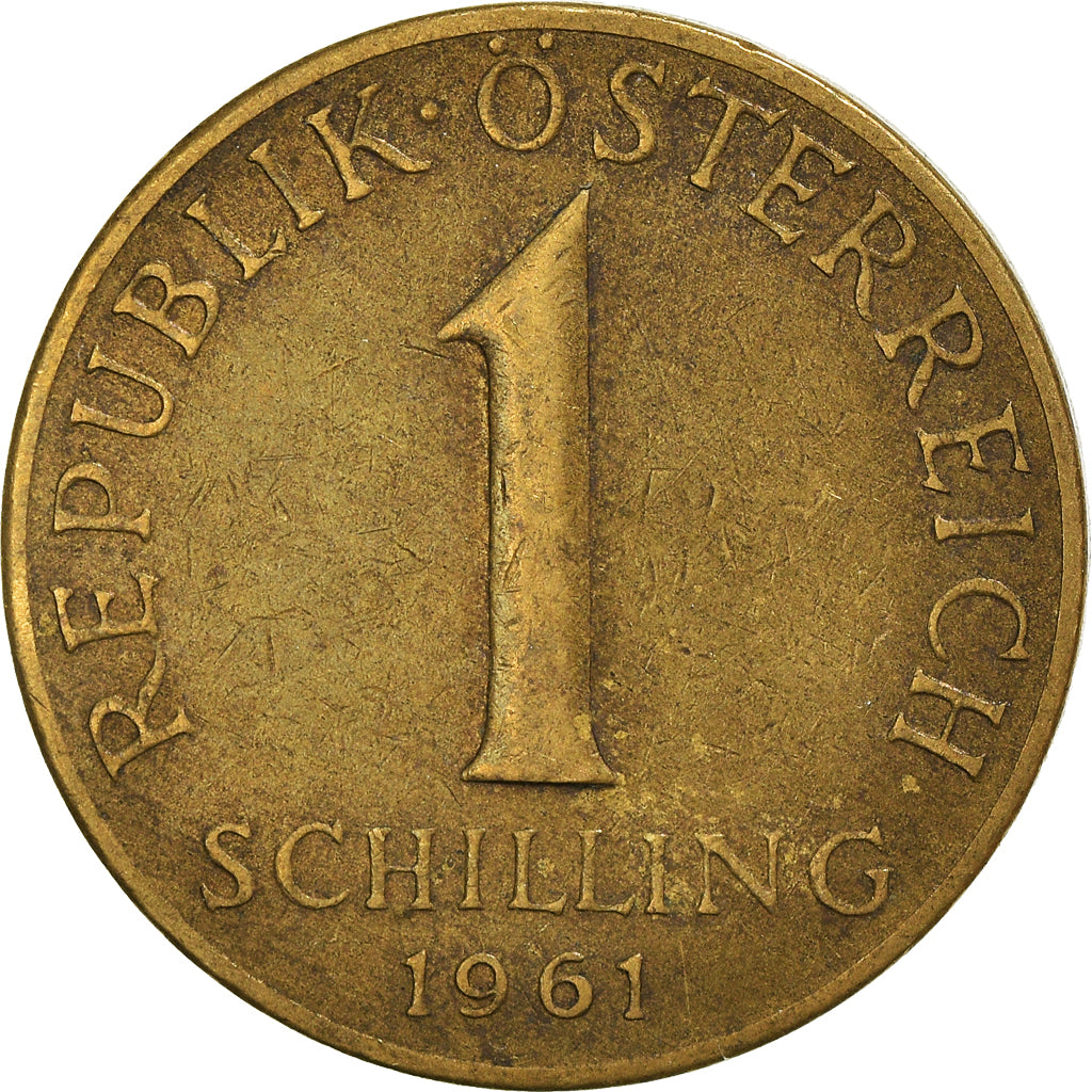 Moneda, Austria, Schilling, 1961