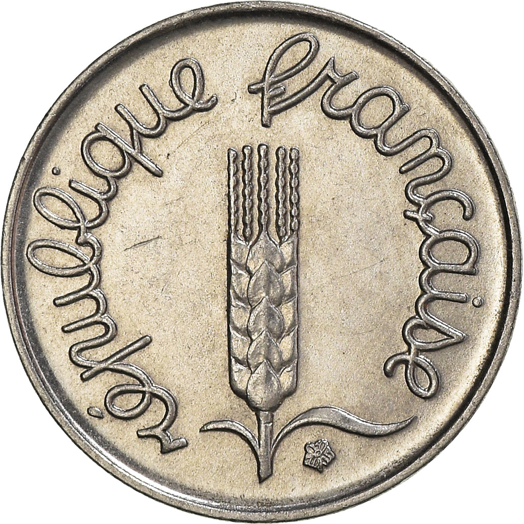 Moneda, Francia, Centime, 1968