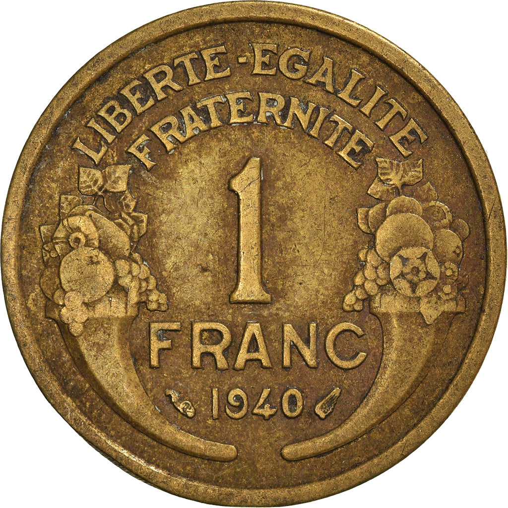 Moneta, Francja, Franc, 1940