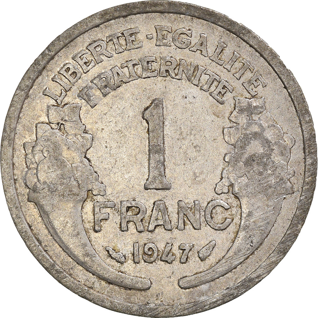Moneta, Francja, Franc, 1947