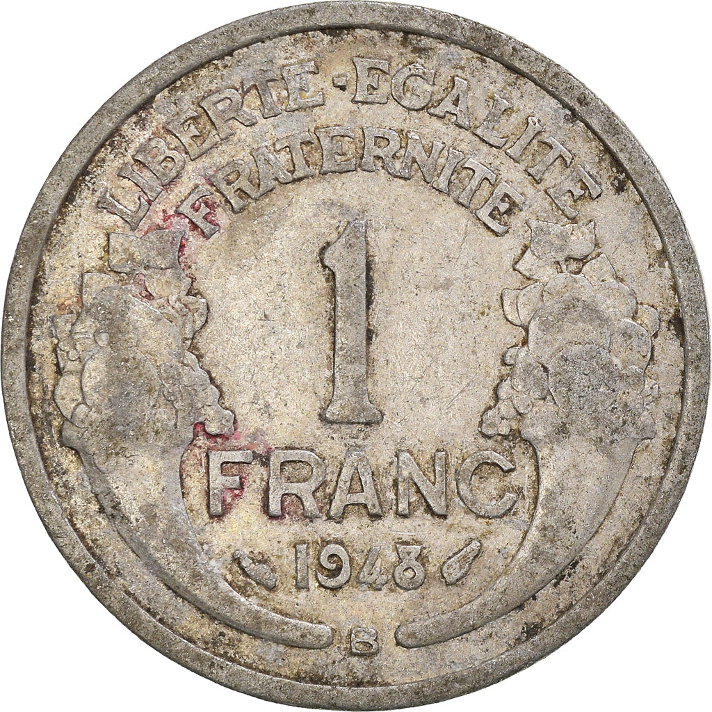 Moneta, Francja, Franc, 1948