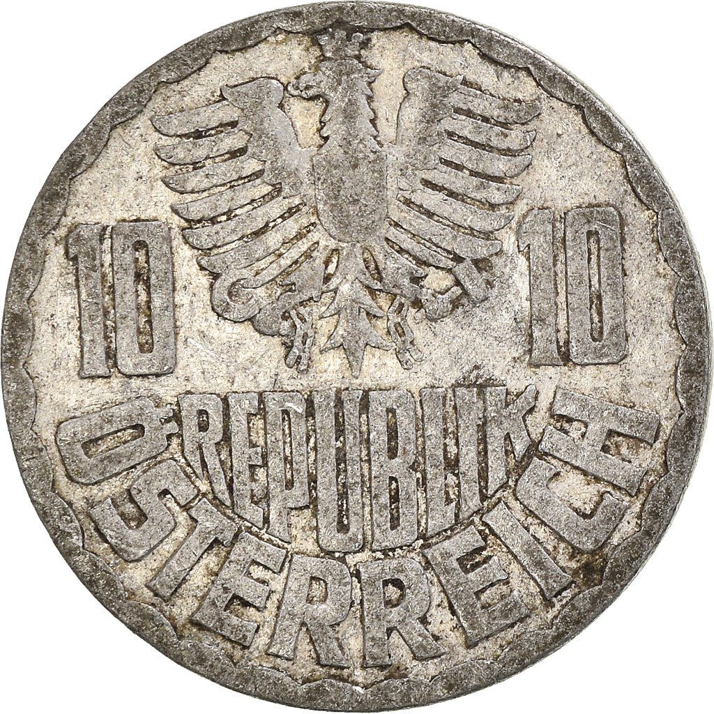 Münze, Österreich, 10 Groschen, 1953