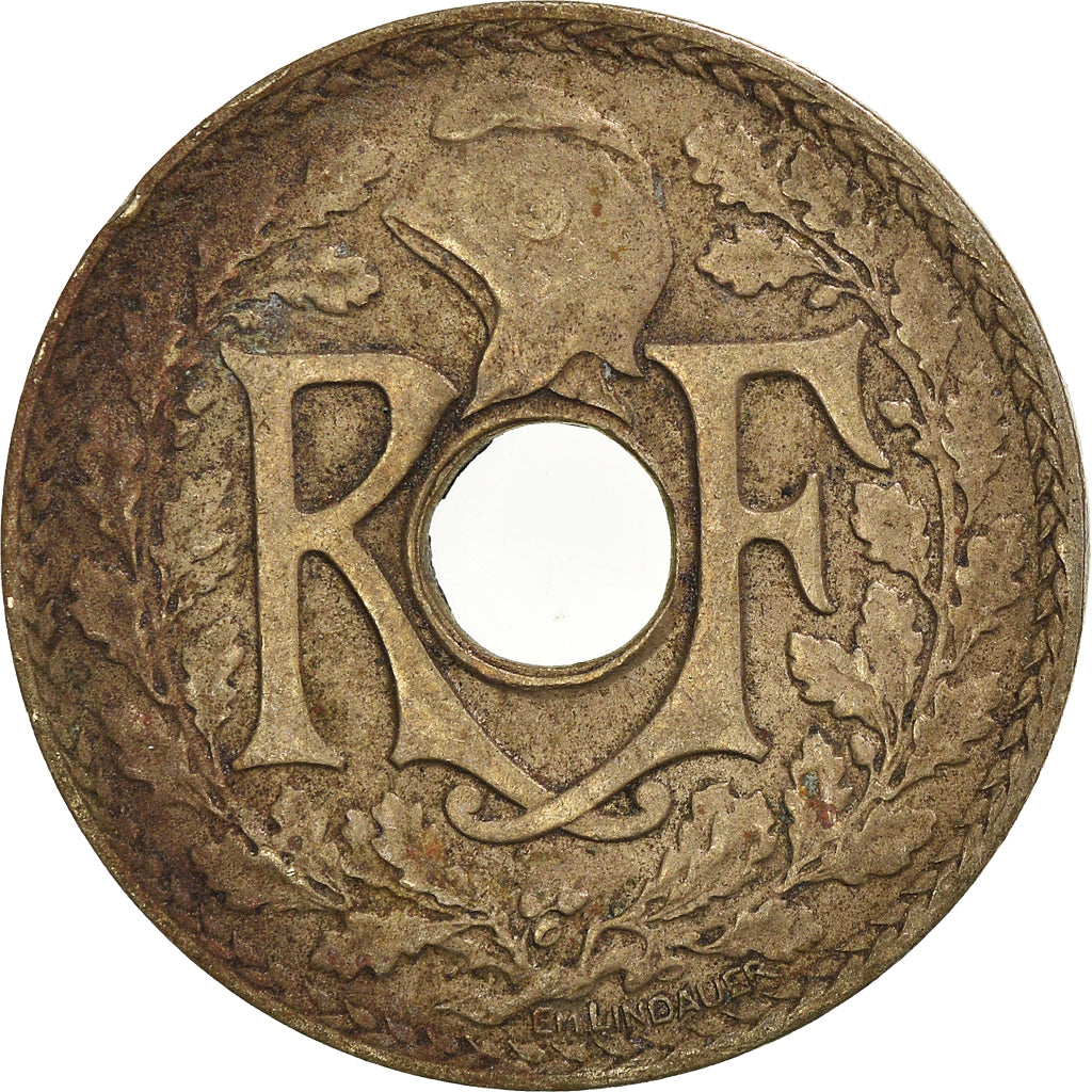 Moneta, Francia, 25 Centimes, 1938