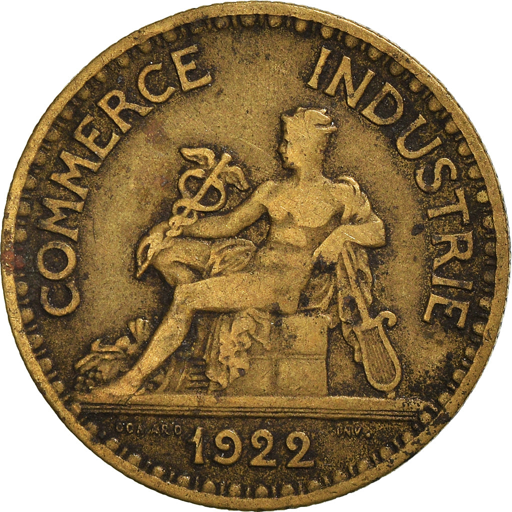 Münze, Frankreich, 50 Centimes, 1922