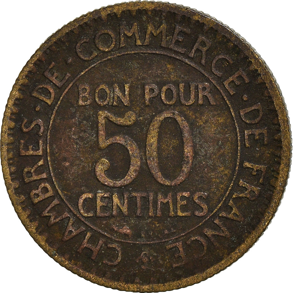 Moneta, Francia, 50 Centimes, 1922