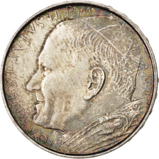 VATICAN CITY, 500 Lire, 1980, KM #148, MS(63), Silver, 29.3, 11.00