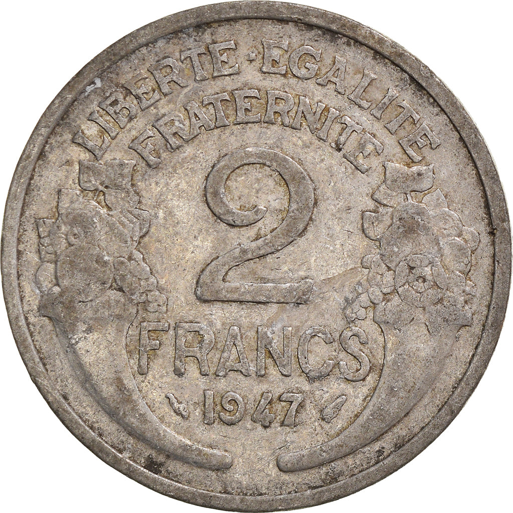 Coin, France, 2 Francs, 1947