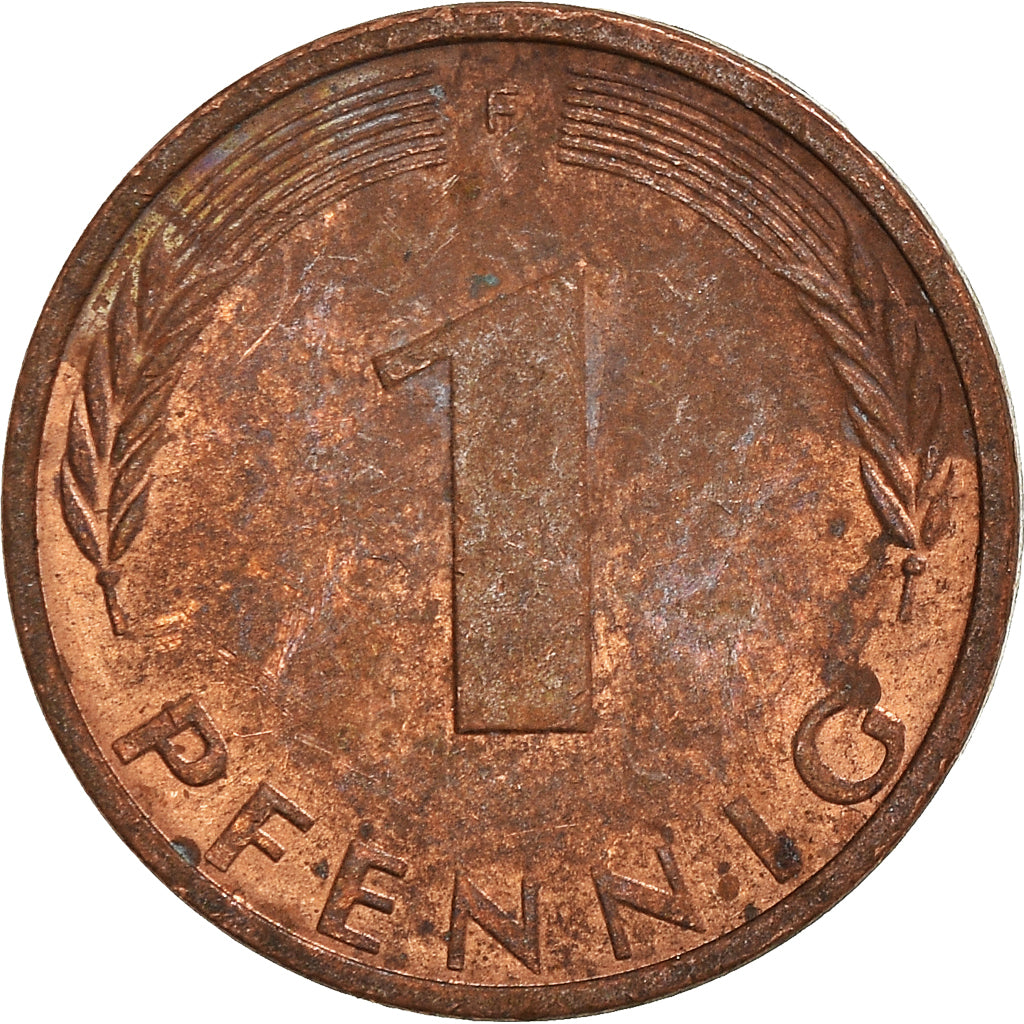 Moneta, Niemcy - RFN, Pfennig, 1976