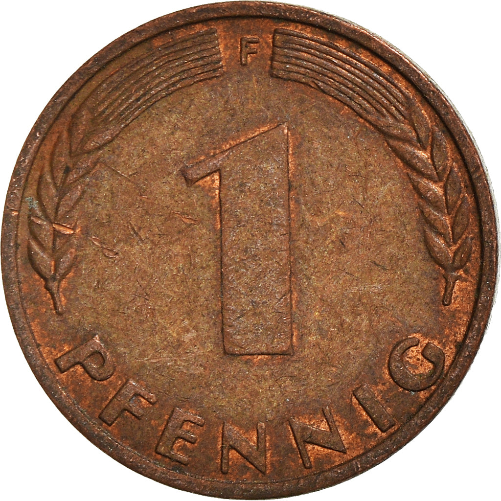Moneda, ALEMANIA - REPÚBLICA FEDERAL, Pfennig, 1971