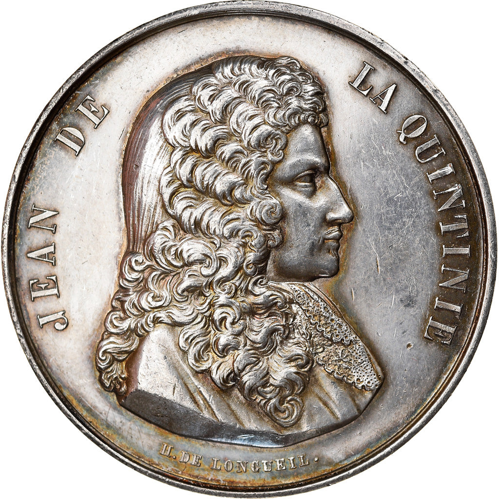 Francia, medaglia, Société d'Horticulture des Vosges, Jean de la Quintinie