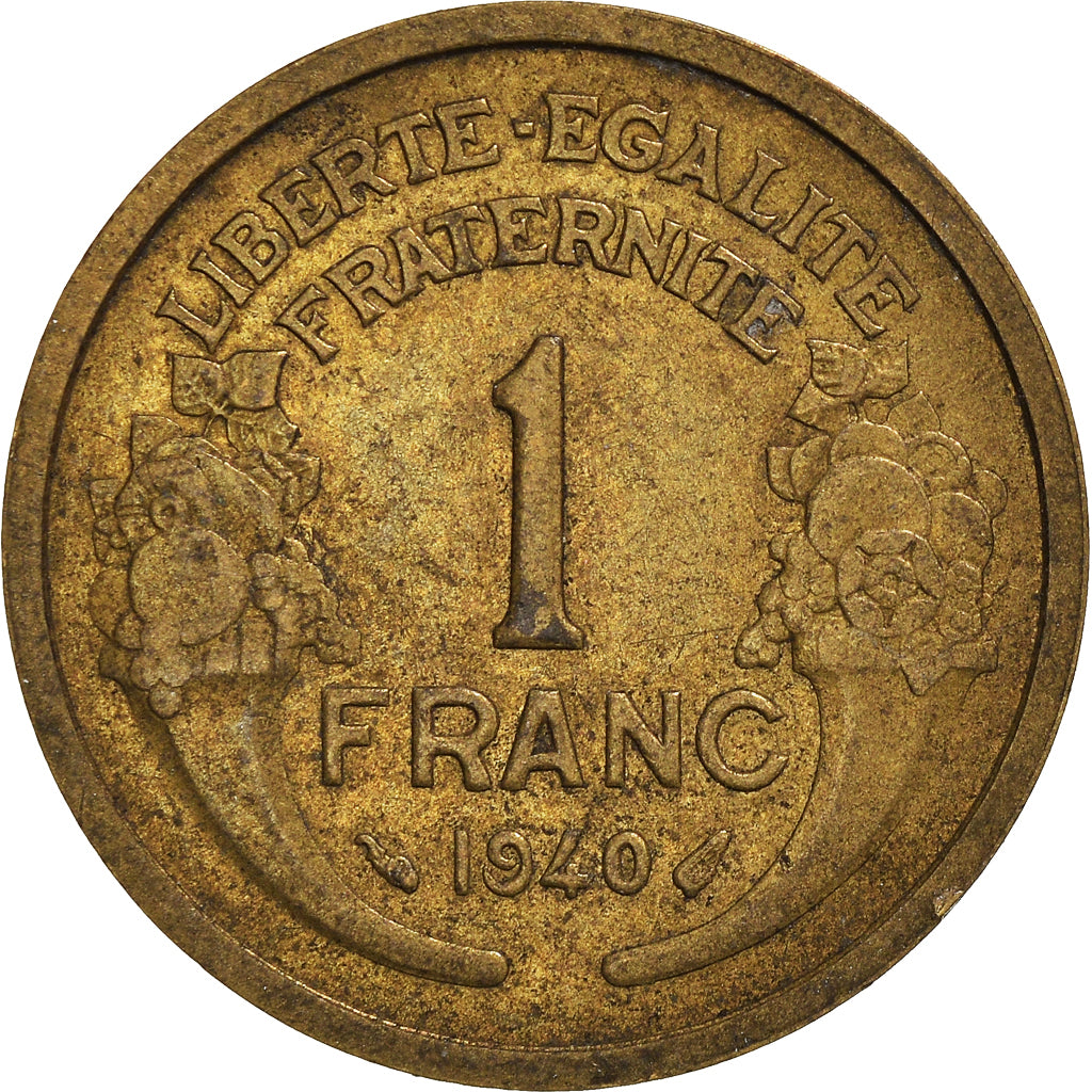 Moneta, Francja, Franc, 1940