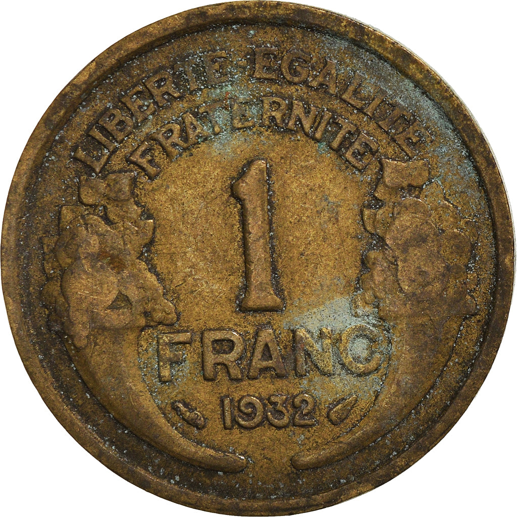 Moneta, Francja, Franc, 1932