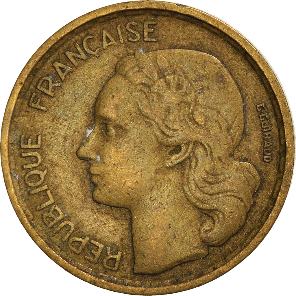 Moeda, França, 10 Francs, 1952
