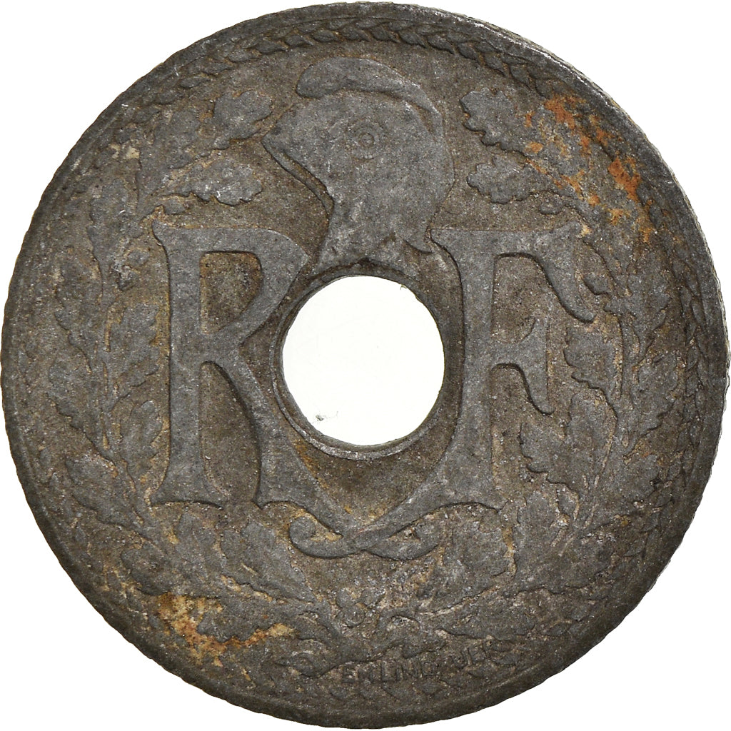 Moeda, França, 10 Centimes, 1941