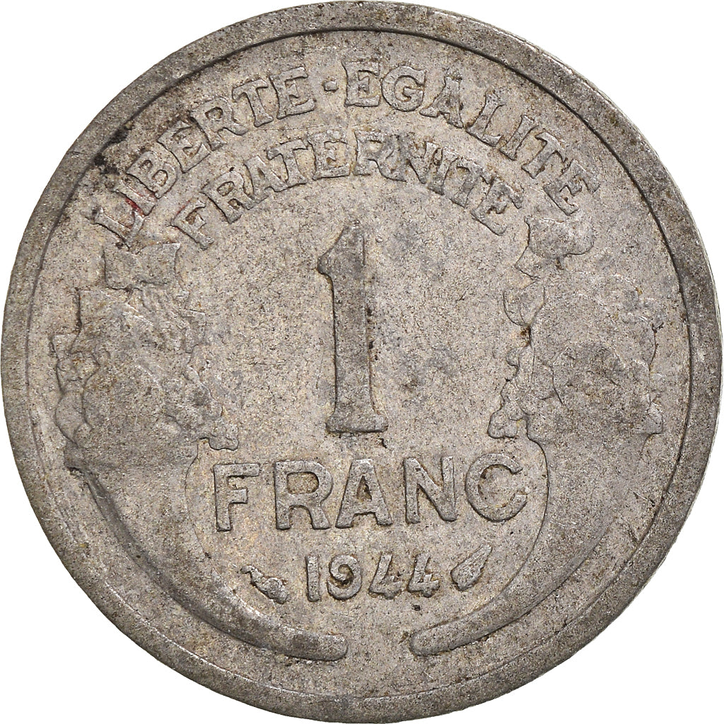 Moneta, Francja, Franc, 1944