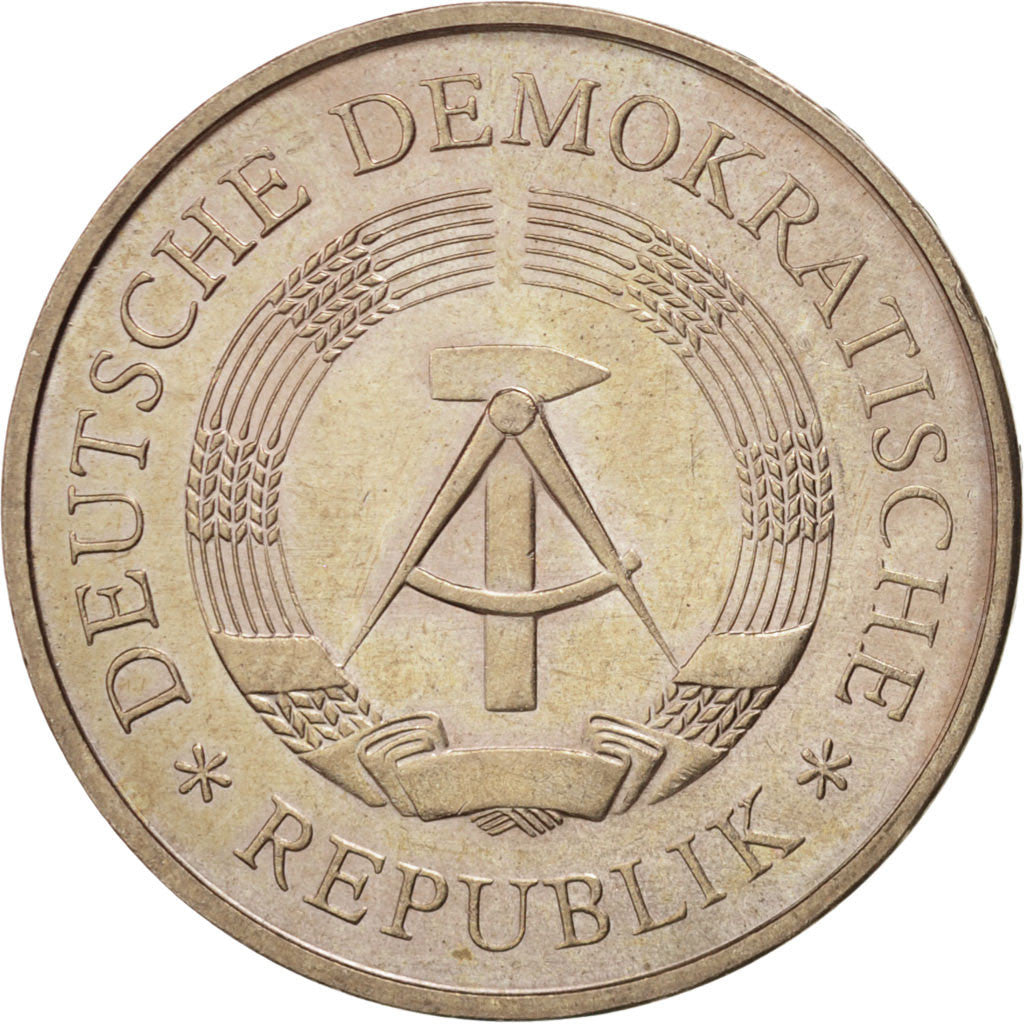 Coin, GERMAN-DEMOCRATIC REPUBLIC, 5 Mark, 1969, MS(60-62), Nickel-Bronze