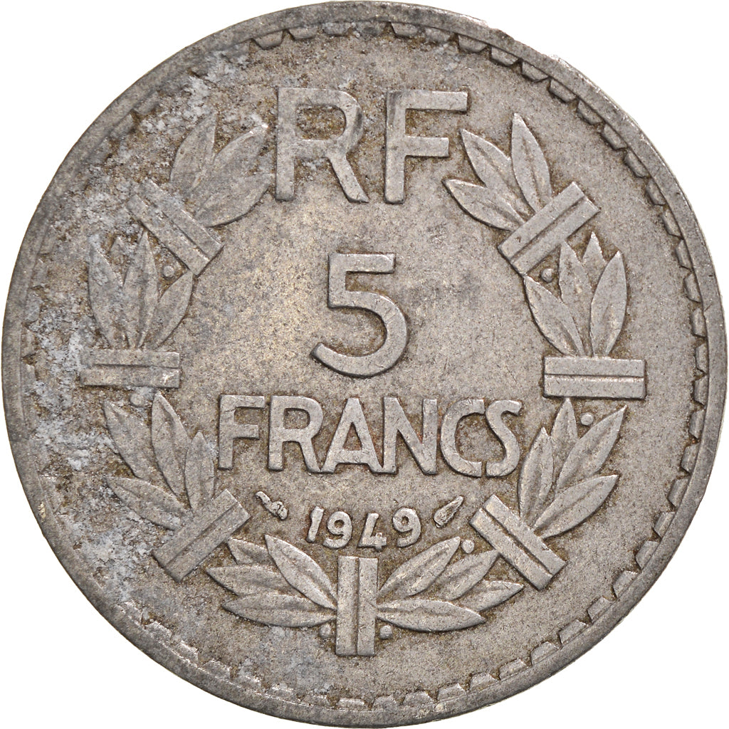 Coin, France, 5 Francs, 1949