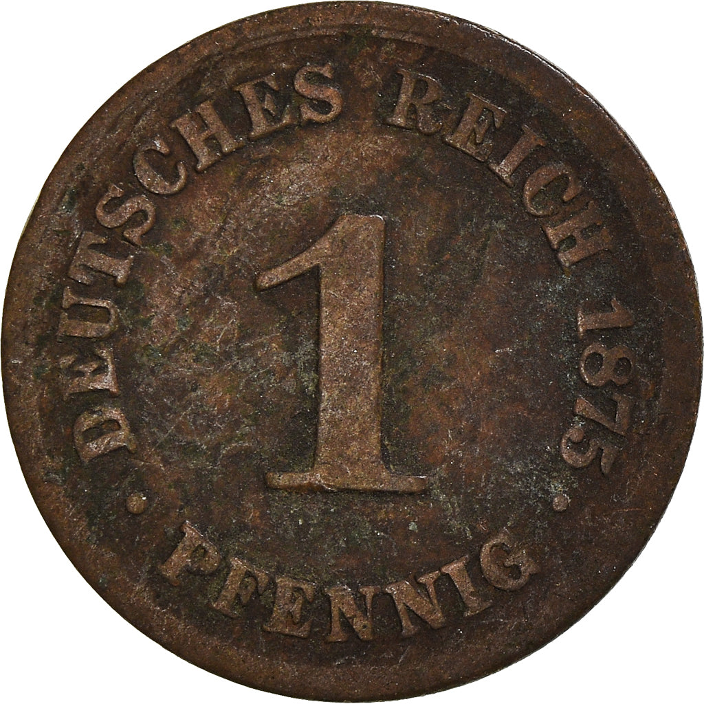 Coin, GERMANY - EMPIRE, Pfennig, 1875