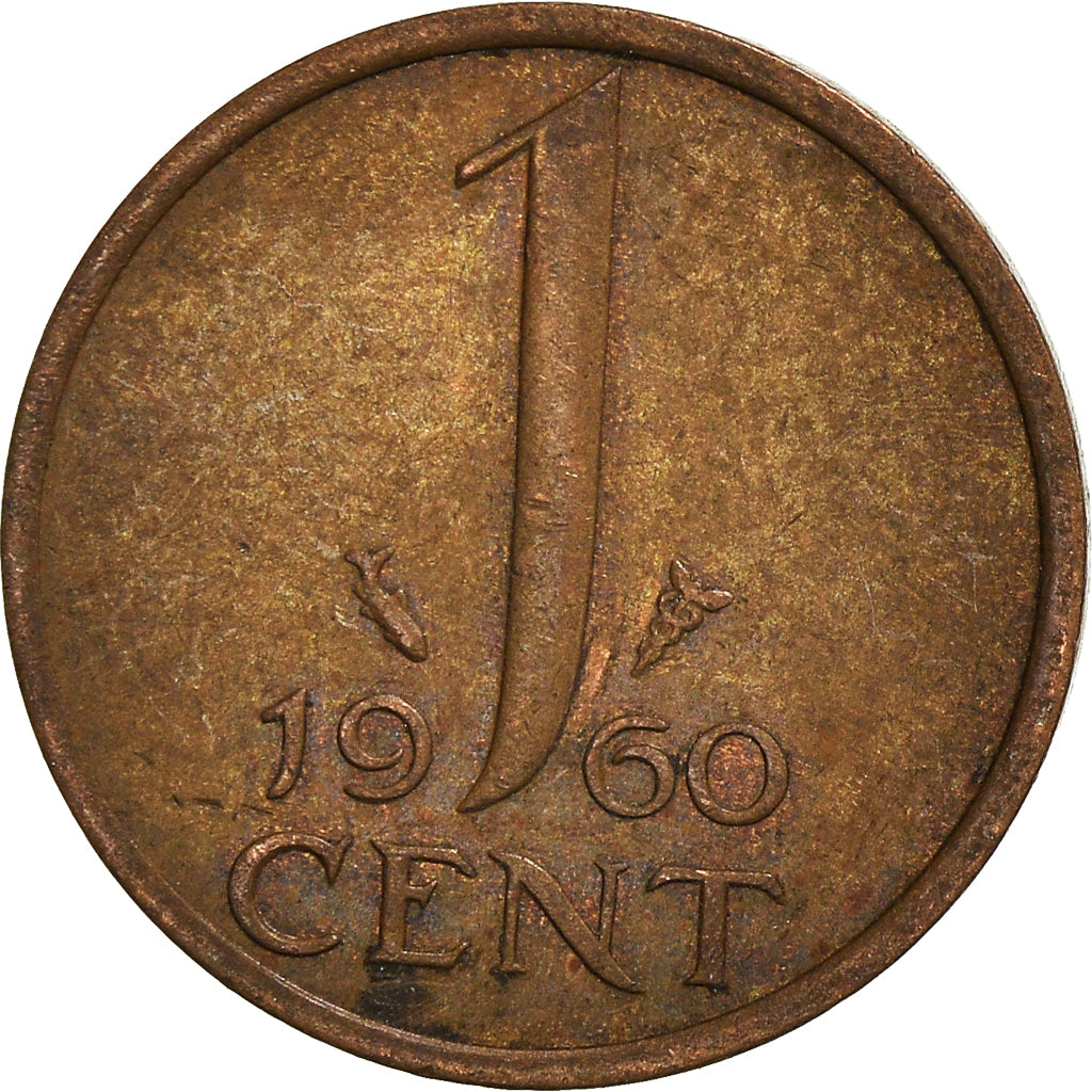 Münze, Niederlande, Cent, 1960