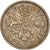 Coin, Great Britain, 6 Pence, 1957