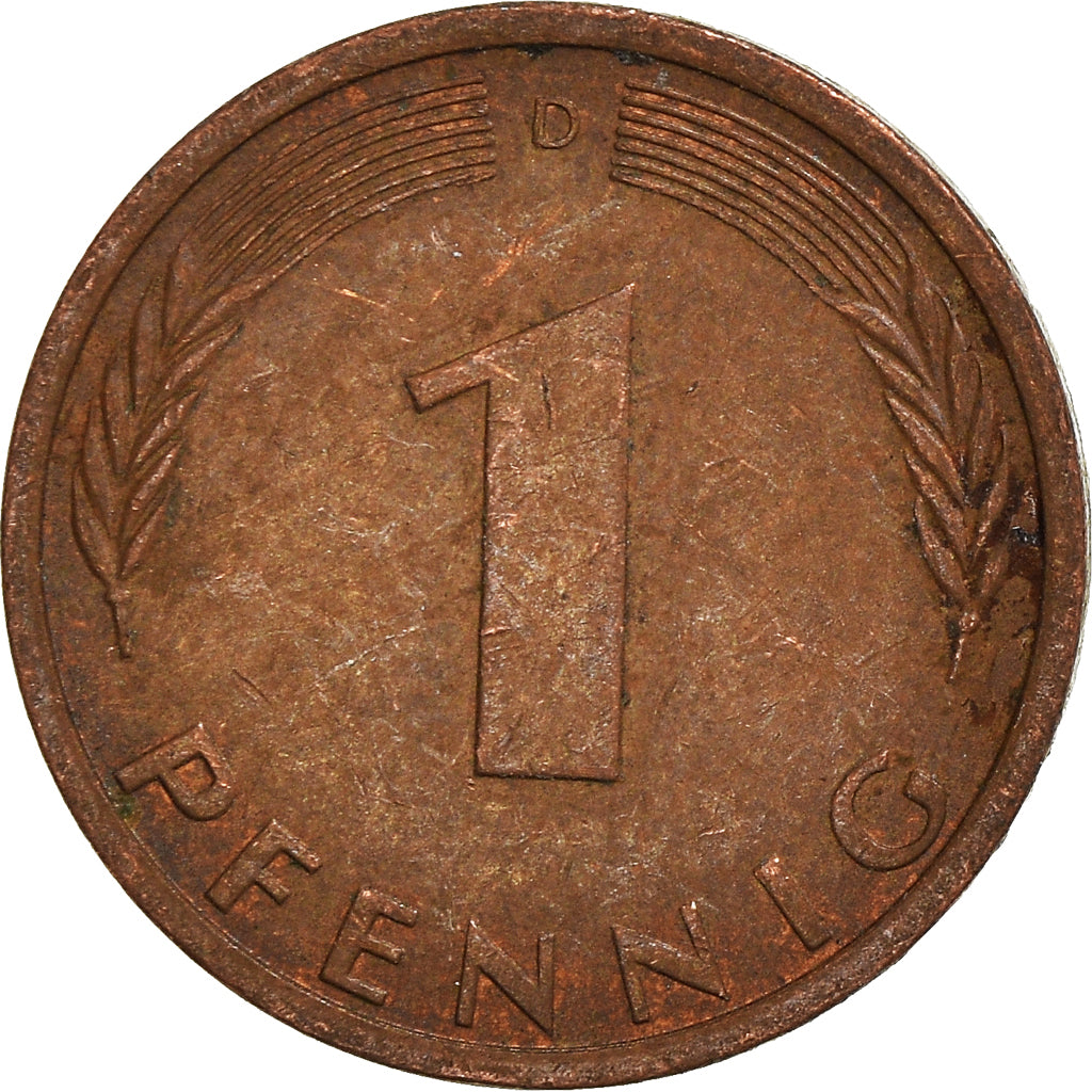 Coin, GERMANY - FEDERAL REPUBLIC, Pfennig, 1971