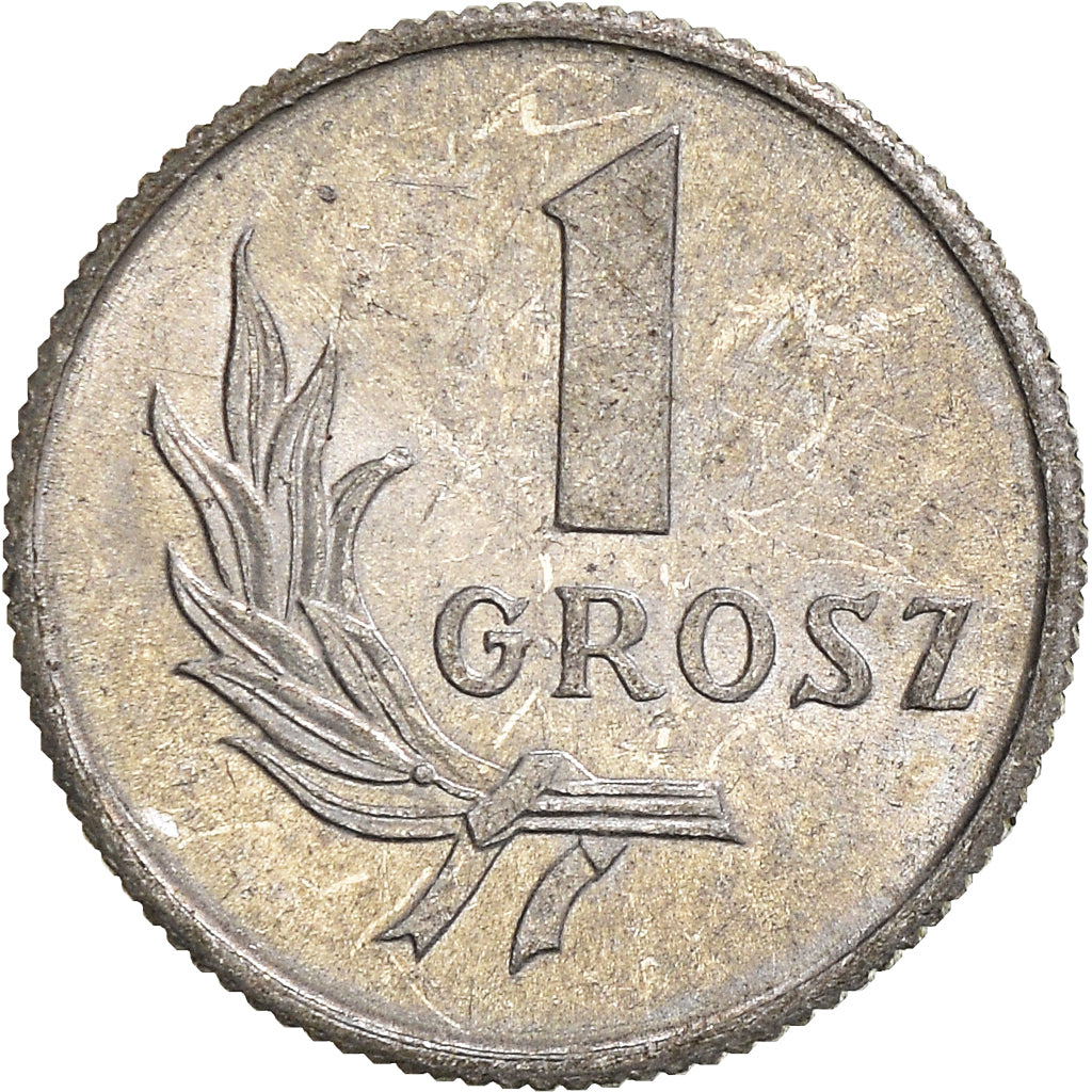 Coin, Poland, Grosz, 1949