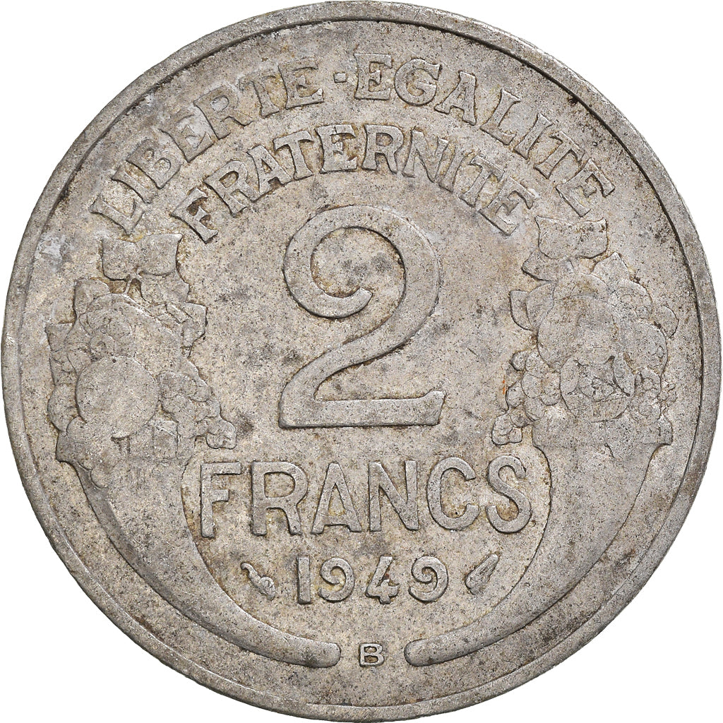 Coin, France, 2 Francs, 1949