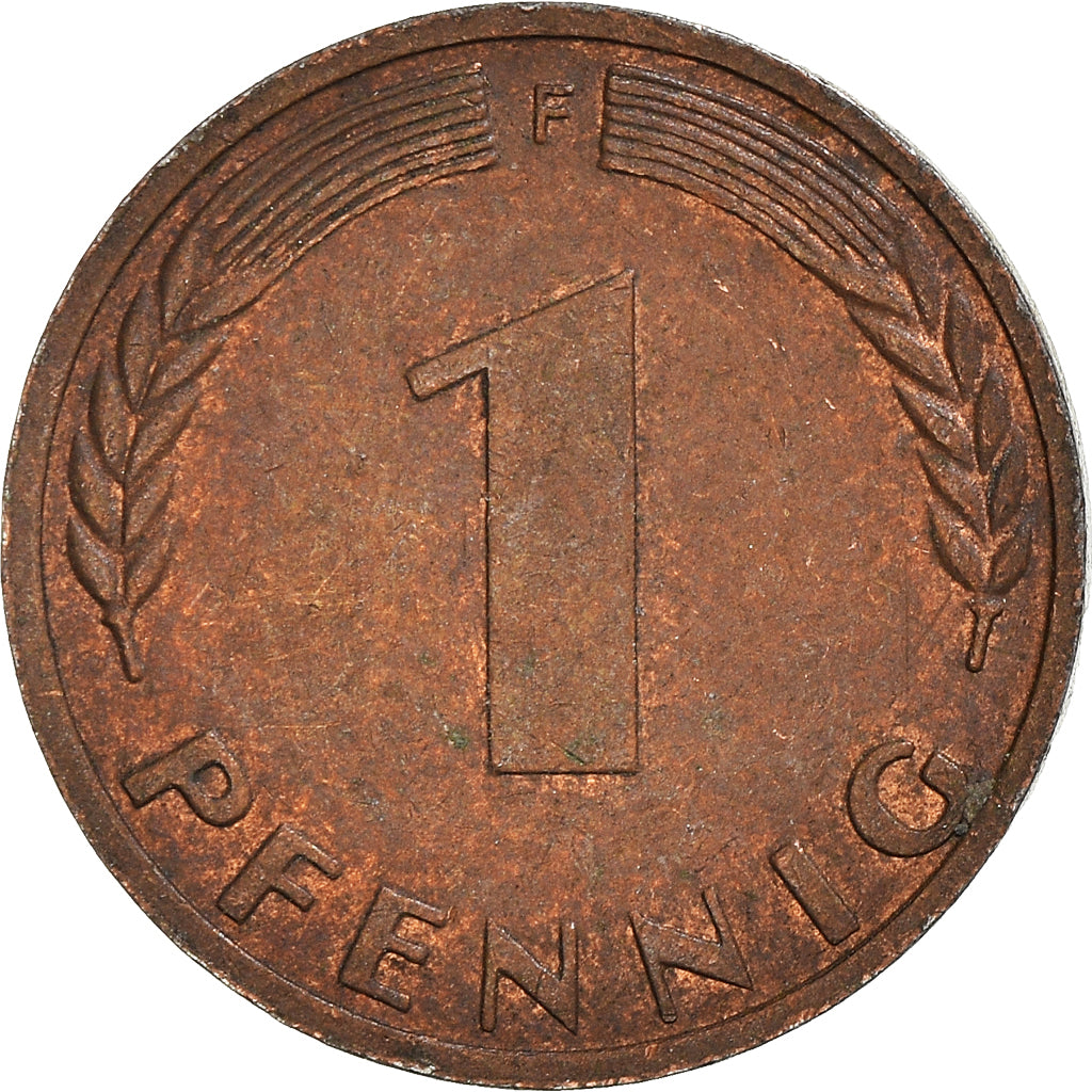 Moneda, ALEMANIA - REPÚBLICA FEDERAL, Pfennig, 1971