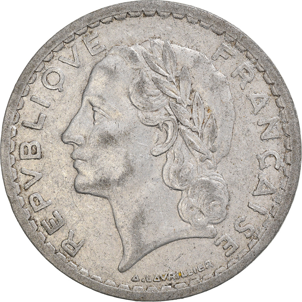 Monnaie, France, 5 Francs, 1949