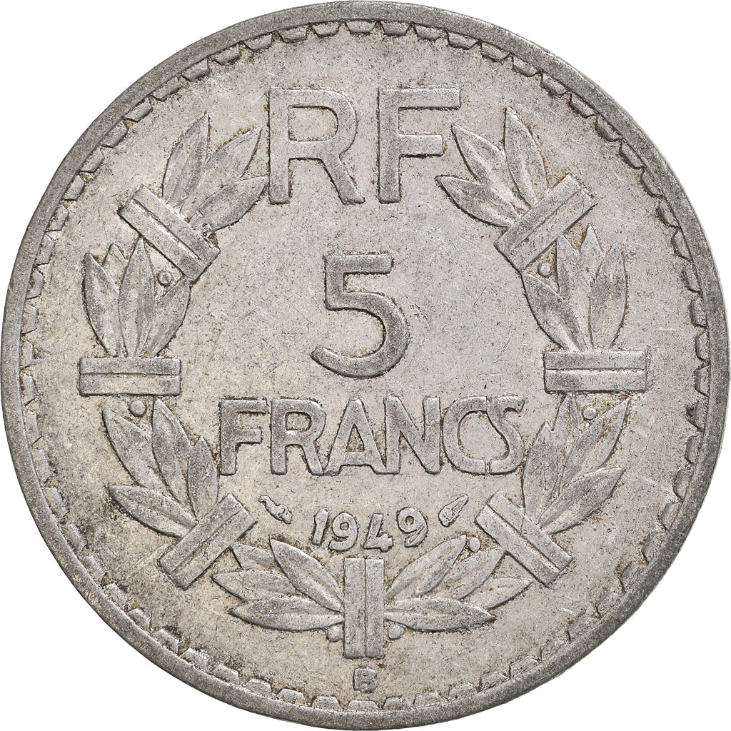 Monnaie, France, 5 Francs, 1949