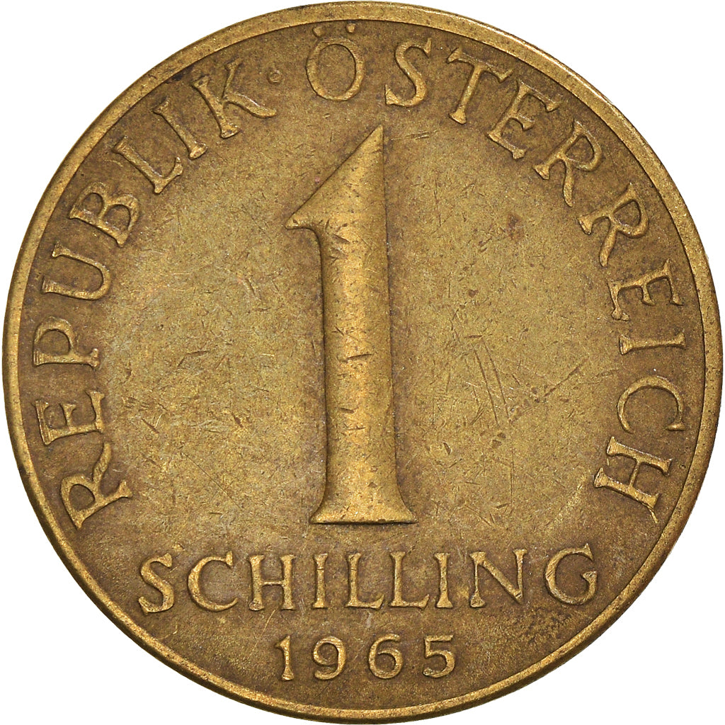 Moneda, Austria, Schilling, 1965