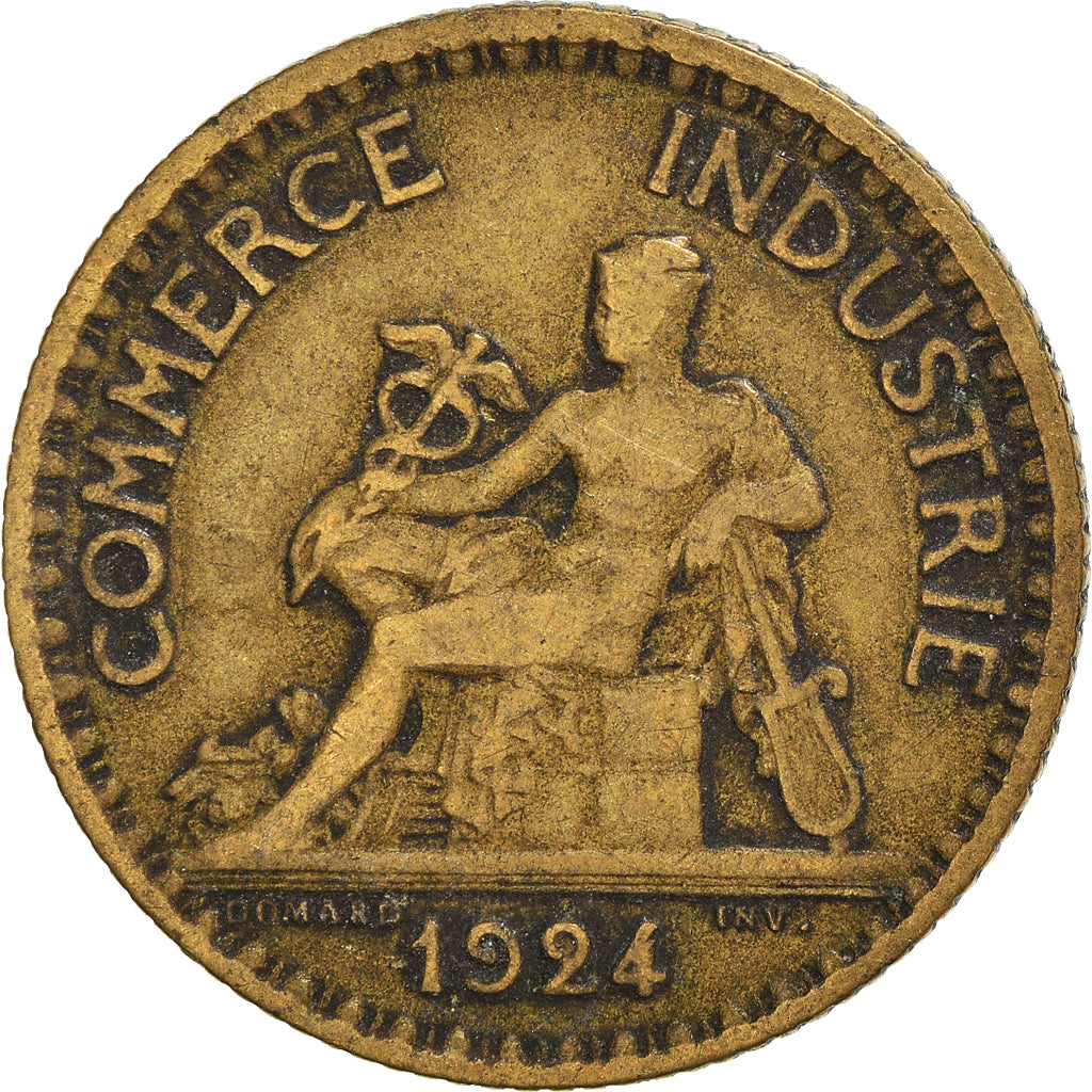 Moneta, Francja, Franc, 1924