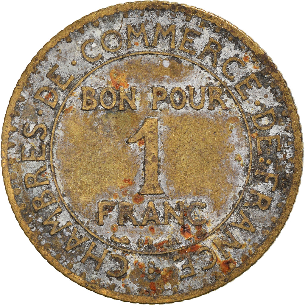 Moneta, Francja, Franc, 1924