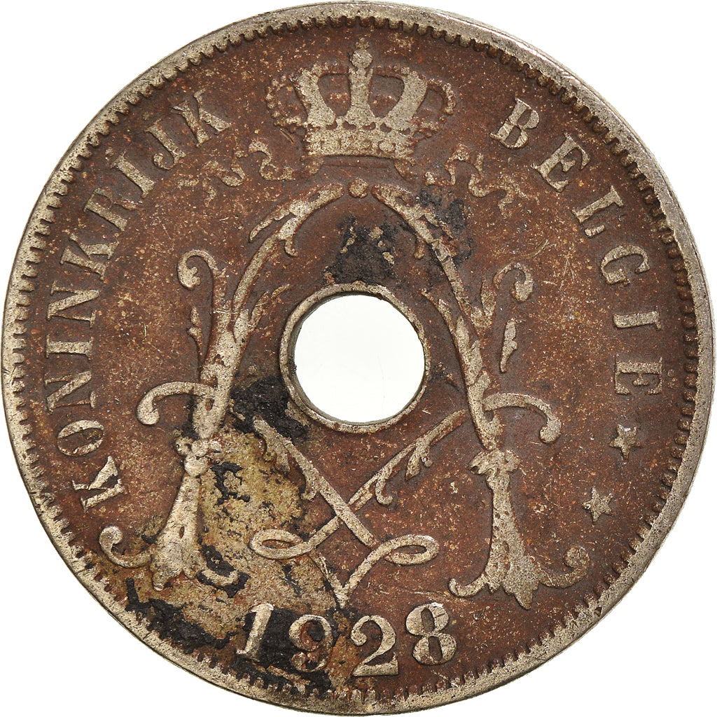 Moneta, Belgio, 25 Centimes, 1928
