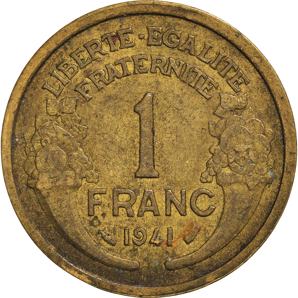 Moneta, Francja, Franc, 1941
