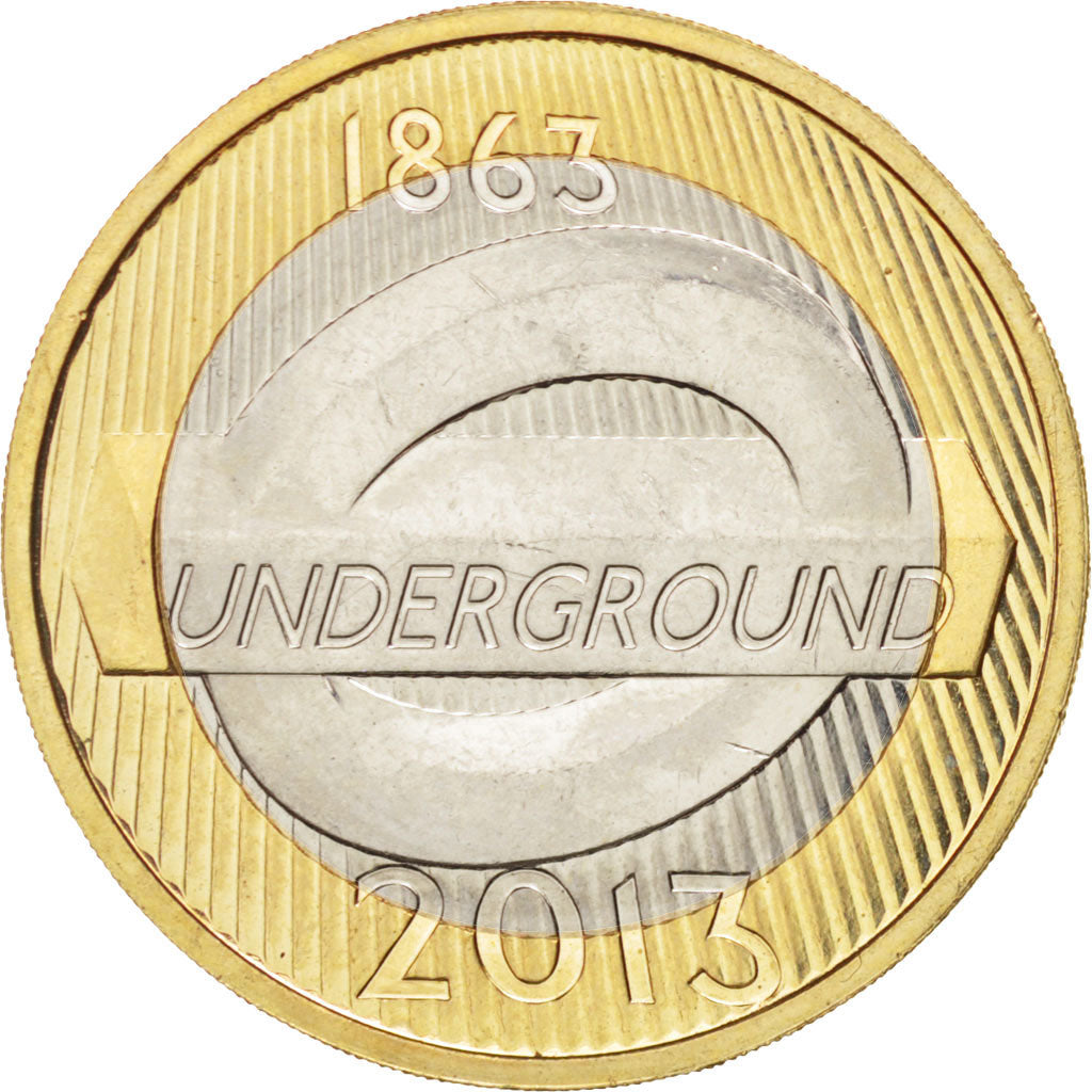 GREAT BRITAIN, 2 Pounds, 2013, KM #1240, MS(63), Bi-Metallic, 28.4, 11.92
